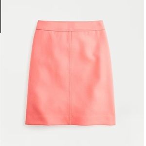 J CREW Classic Pink Wool Skirt